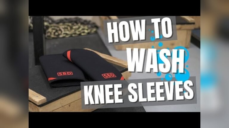 How to Clean Knee Sleeves: Easy Tips for Long-Lasting Freshness