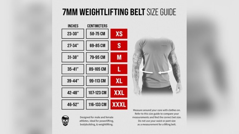 Size Guide Powerlifting Belt: Find Your Perfect Fit Fast