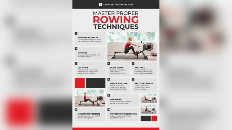 Safety Tips for Rowing Machine: Maximize Safety & Workout Efficiency