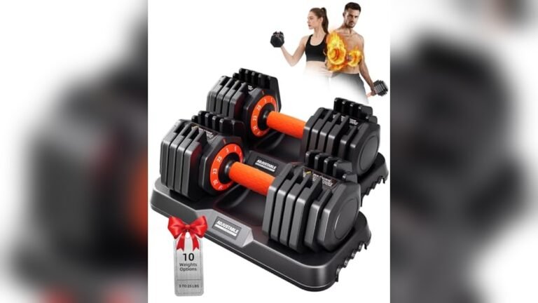Best 10 Small Size Adjustable Dumbbells for Home Workouts