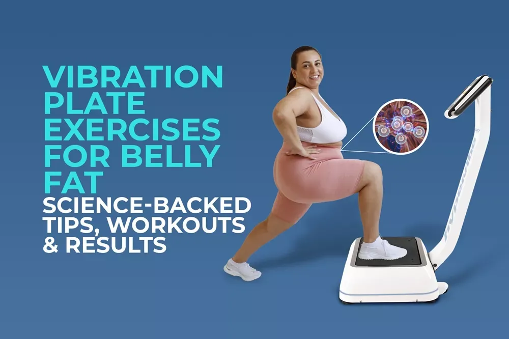 People doing squats and calf raises on a vibration plate exercise machine