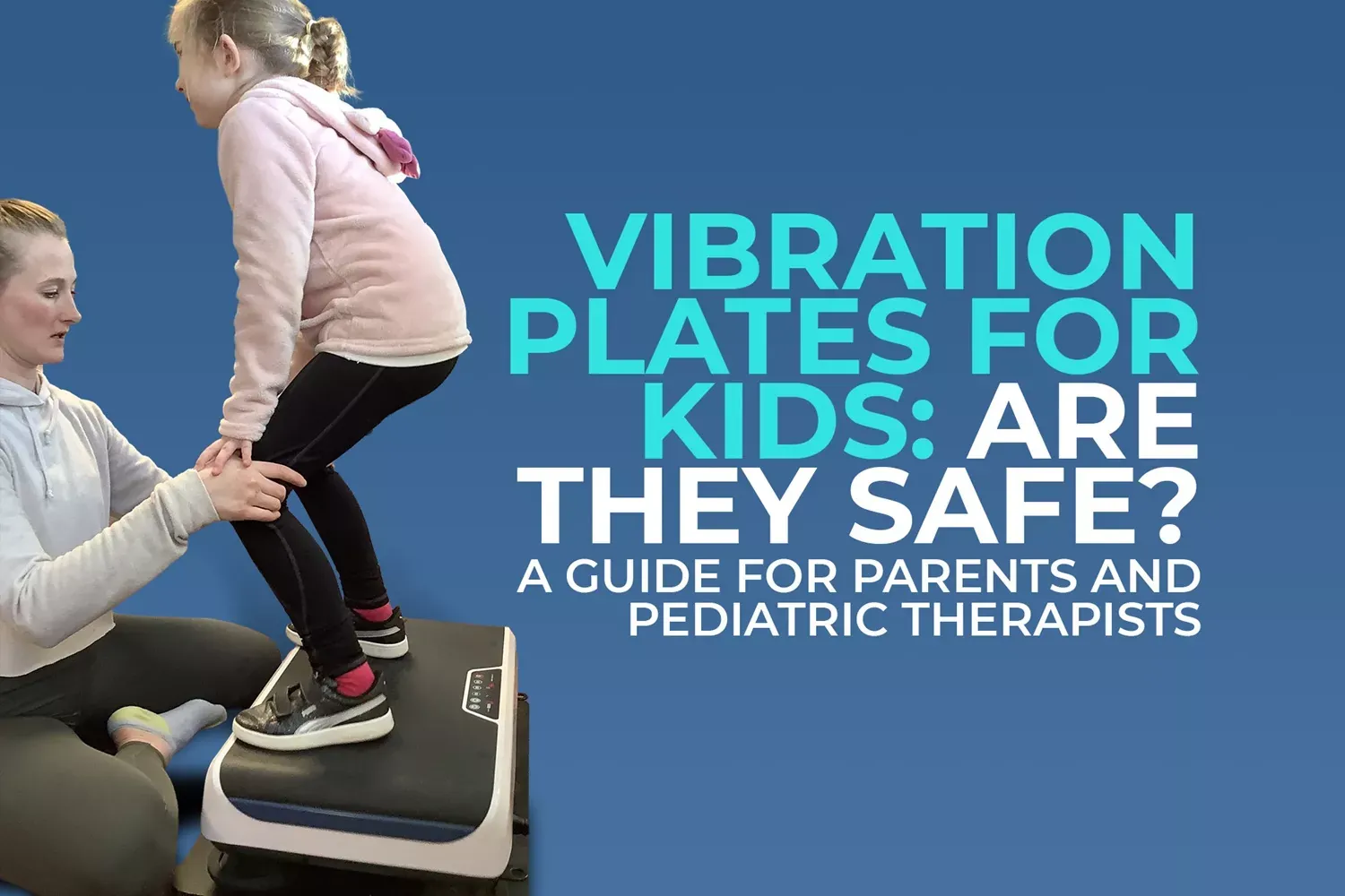 Three vibration plates of different sizes lined up on floor